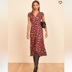 NWT - Reformation Fauna Dress in Chantelle